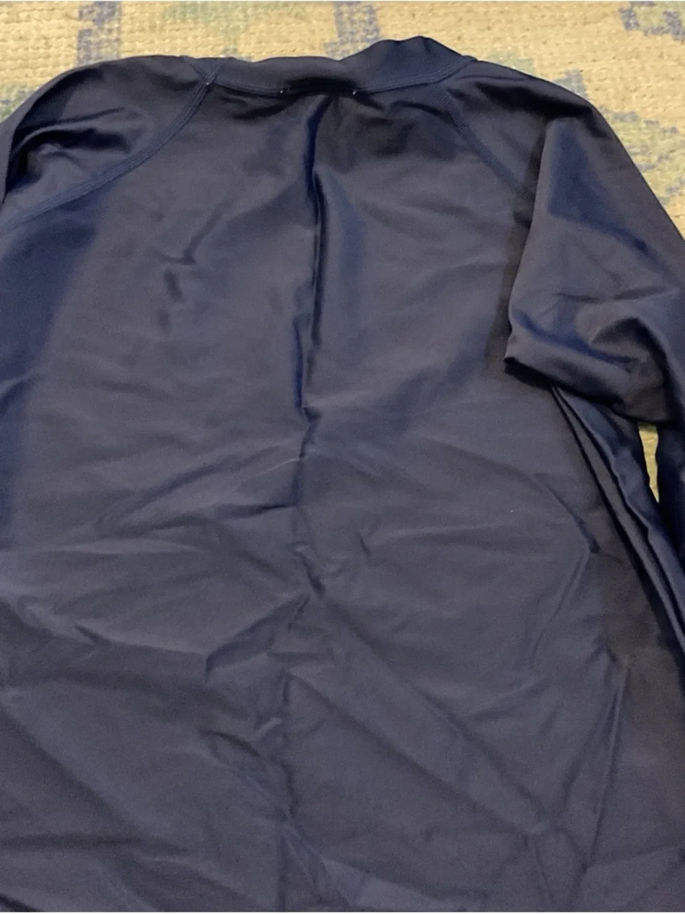 Hanna Andersson Kids Navy Blue Swim Rashguard